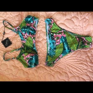 Zaful bikini medium high cut